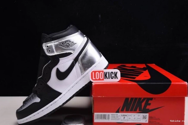 Rep TB 1 OG SILVER TOE AIR JORDAN CD0461-001 WMNS HIGH 0724